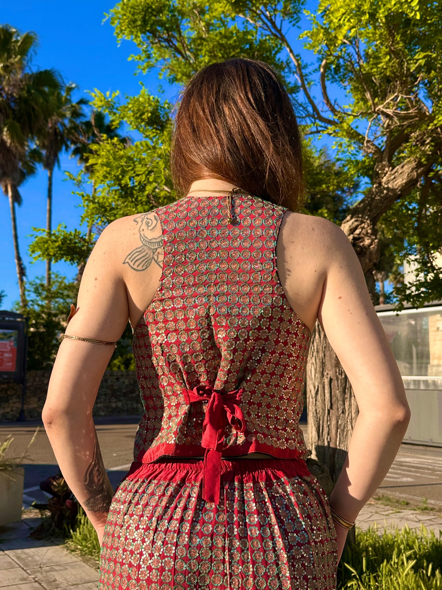 Kalira Set Aura ricamato a mano