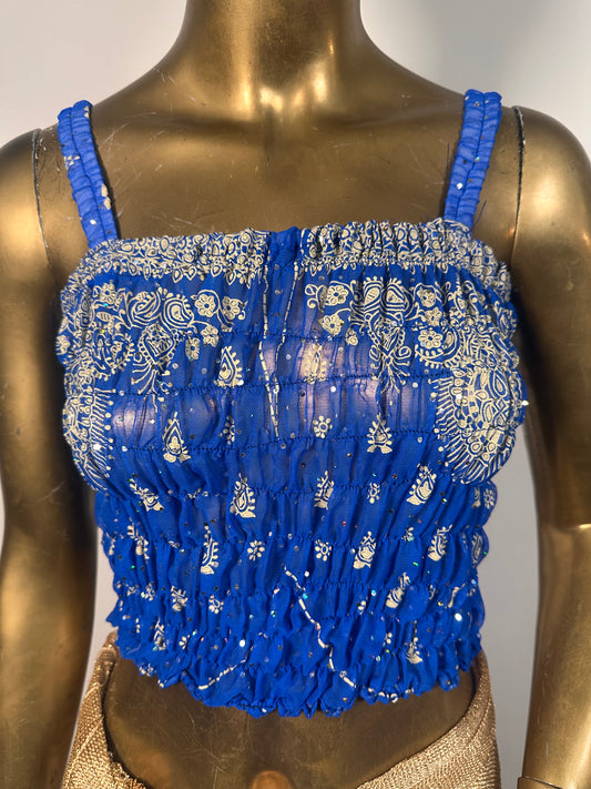 Top blue jaipur