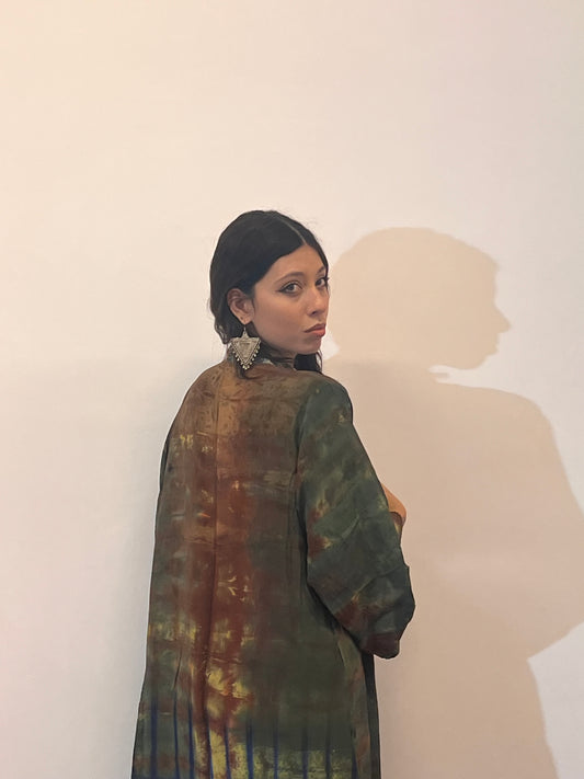 Kimono in misto seta