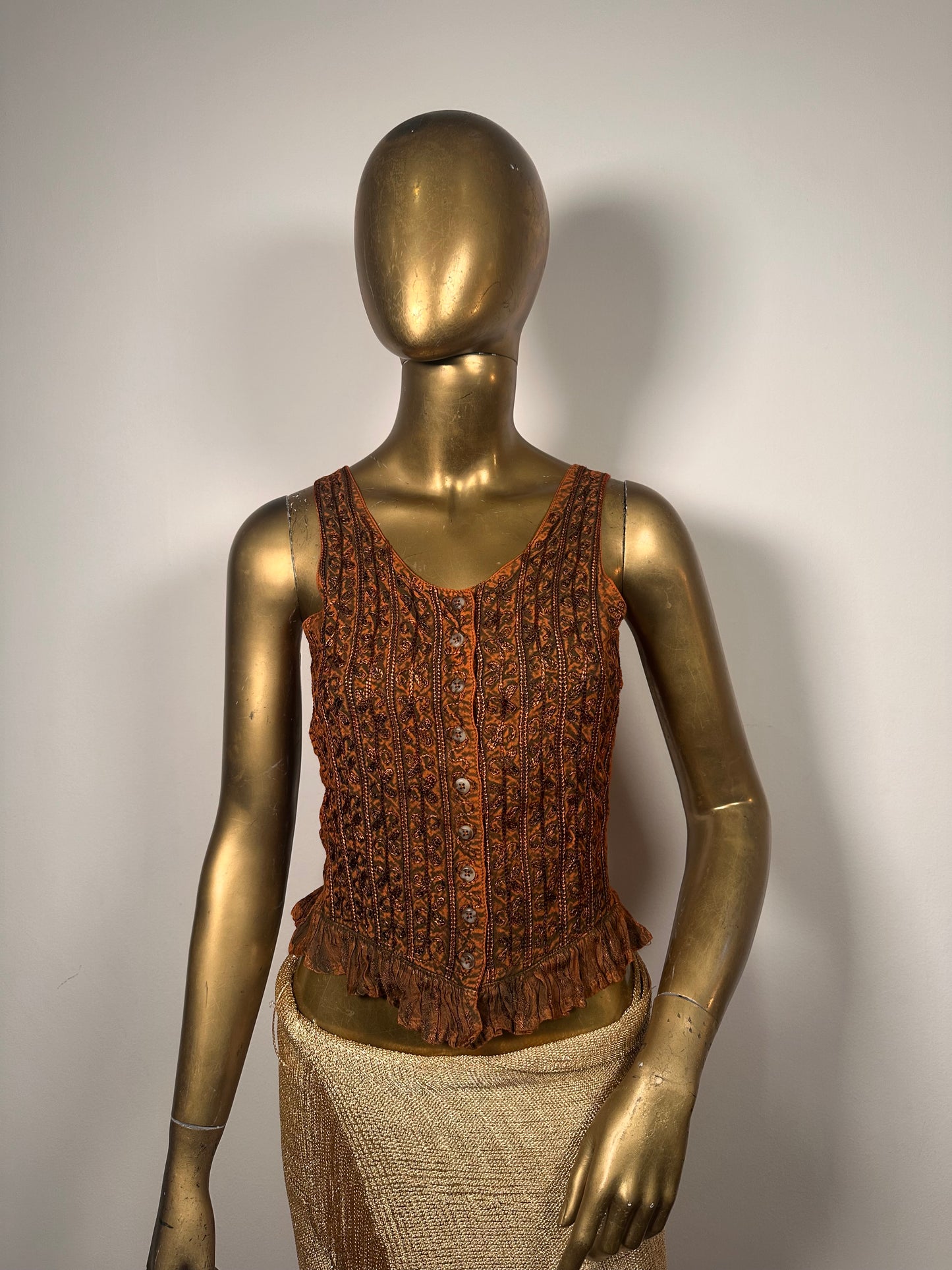 Top desert queen gilt bronze