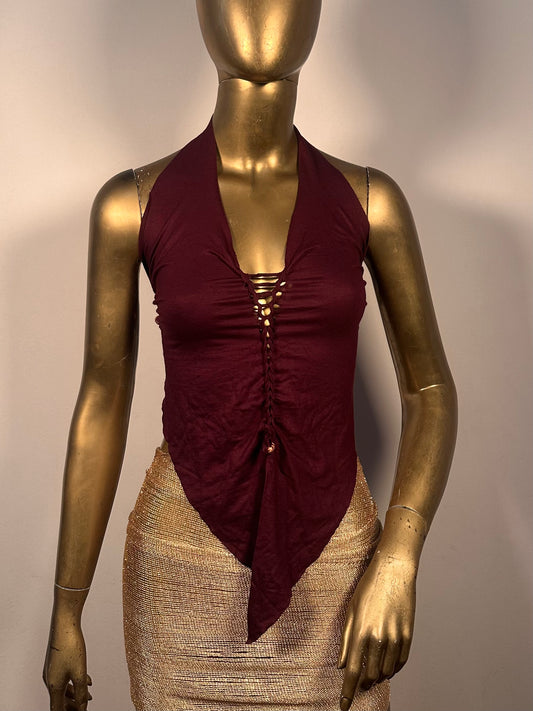 Top V-hem Borgogna