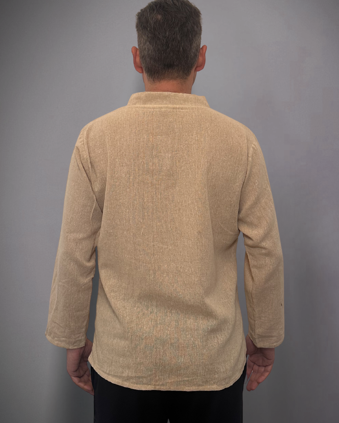 Camicia senza bottoni in 100% cotone- Sole d’oriente