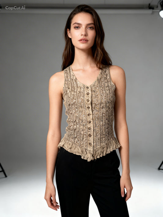 Top desert queen warm grey