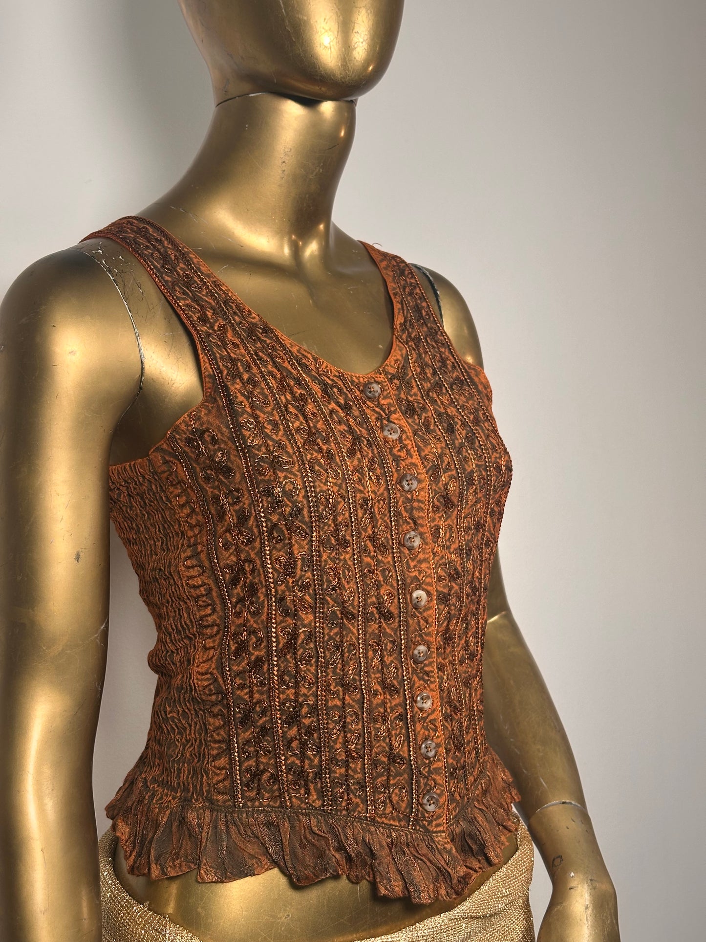 Top desert queen gilt bronze