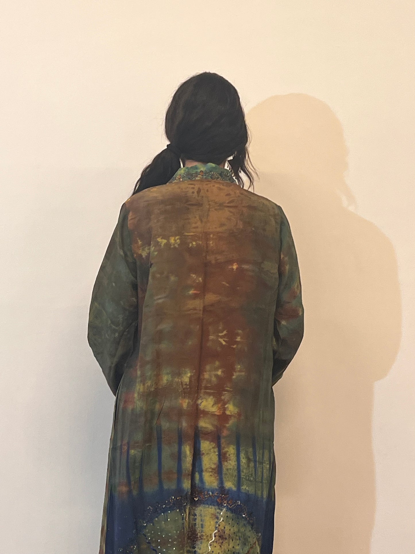 Kimono in misto seta