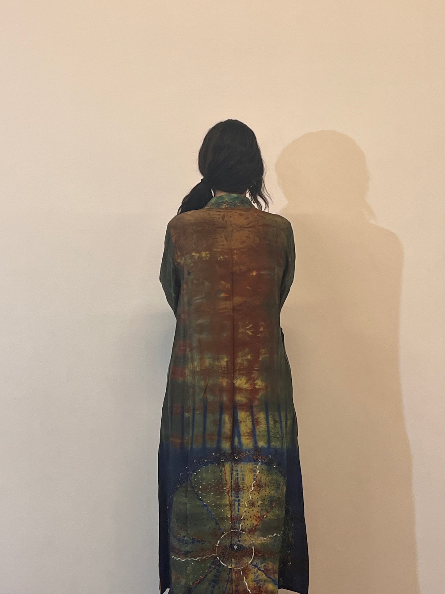 Kimono in misto seta
